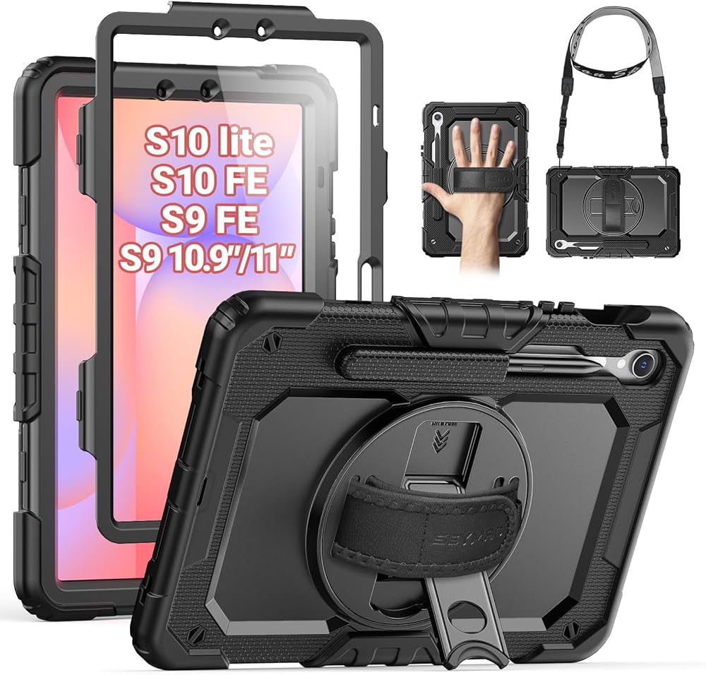 Amazon.com: SEYMAC Case for Samsung Galaxy Tab S10 Lite/ S10 FE