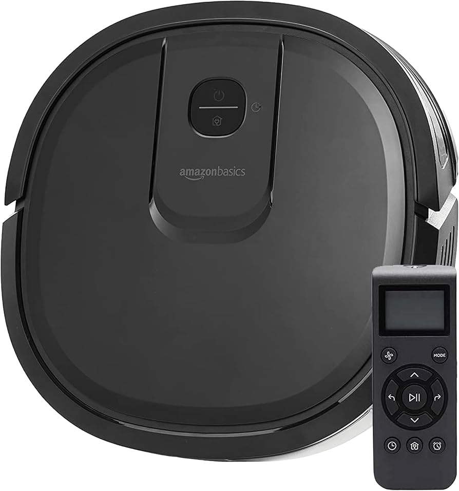 Amazon | Amazonベーシック ロボット掃除機 吸引・水拭き両用 連続掃除