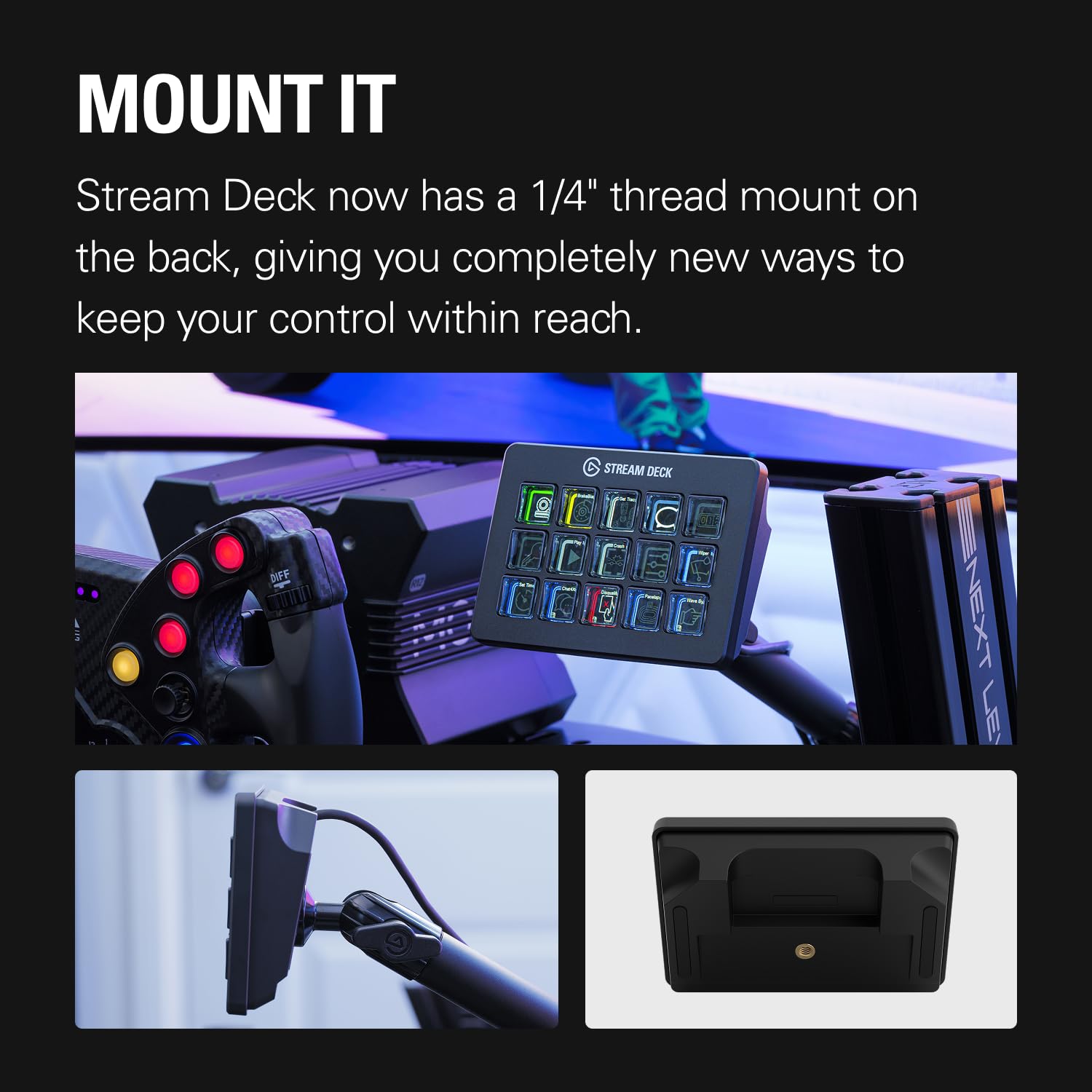 Amazon.com: Elgato Stream Deck Scissor Keys—Workflow Controller