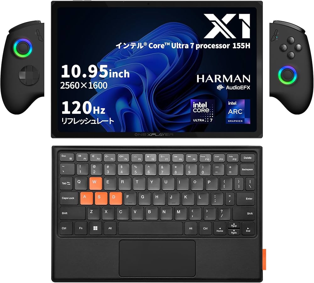Amazon.co.jp: ONEXPLAYER X1 3in1PC（ゲーミングPC/ノートPC