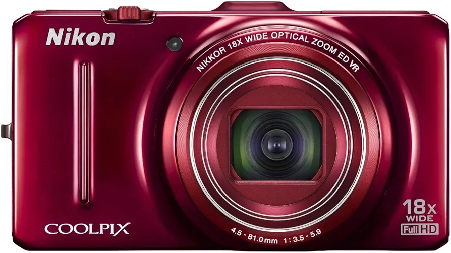 Amazon.com : Nikon Coolpix S9300 16.0 MP Digital Camera - Red