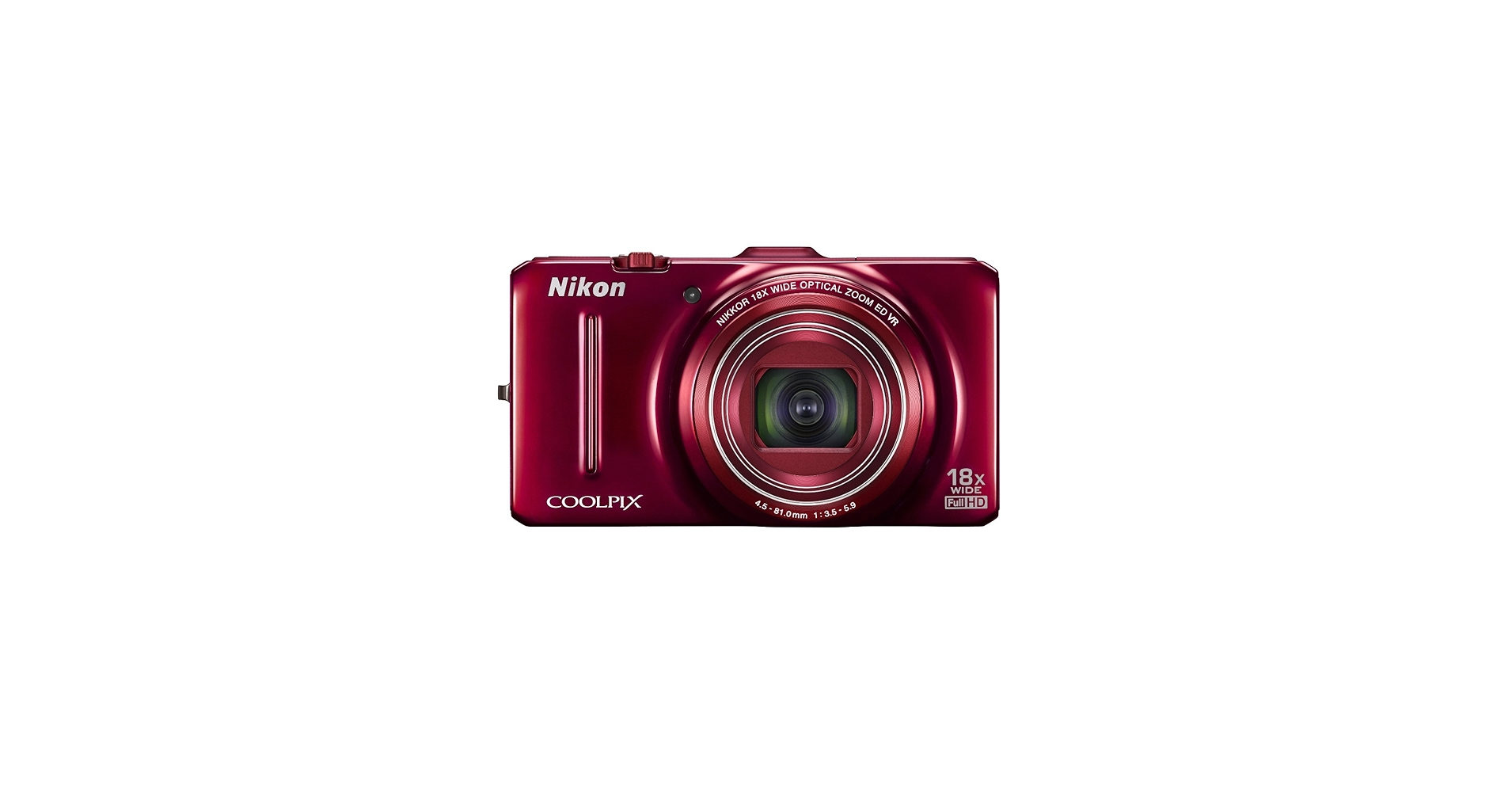Amazon.com : Nikon Coolpix S9300 16.0 MP Digital Camera - Red