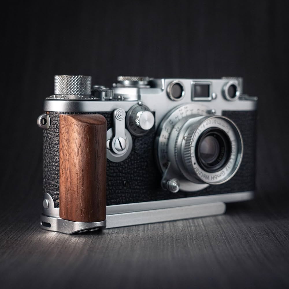 Amazon | ウッド L ハンドグリップ ホルダー Fr ライカ IIIF IIIG 3f