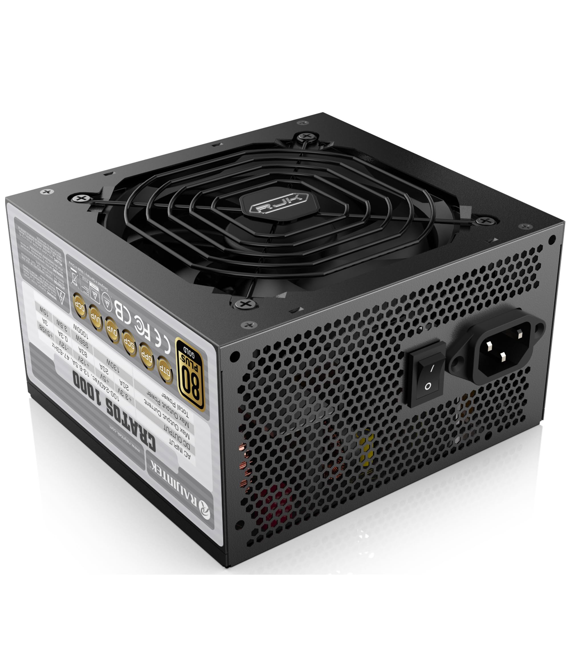 Amazon | RAIJINTEK CRATOS 1000 BLACK 電源ユニット ATX3.0/3.1対応