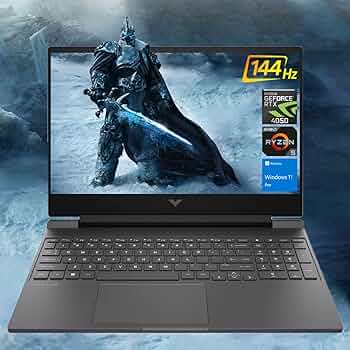 Amazon.com: HP Victus 15.6 Ryzen 5 RTX 4050 Premium Gaming Laptop