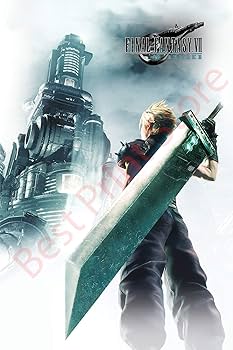 Amazon.com: Best Print Store - Final Fantasy 7 Remake Poster Print