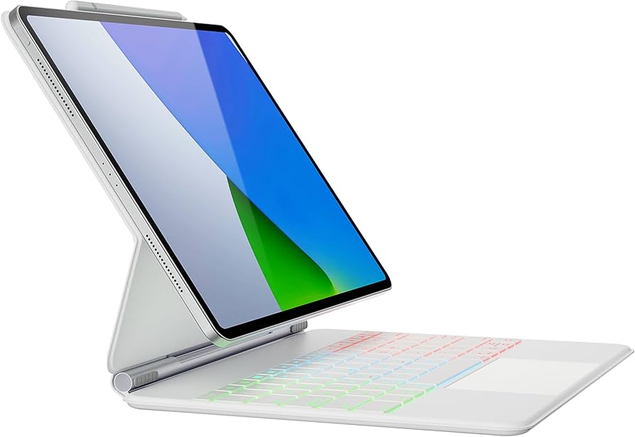 Amazon.com: doqo Keyboard case for iPad Air 13 (M2) 2024/(M3) 2025