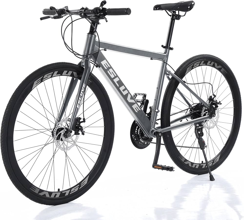 Amazon | [Esluve]アルミ合金製ロードバイク 700*28c シマノ21段変速
