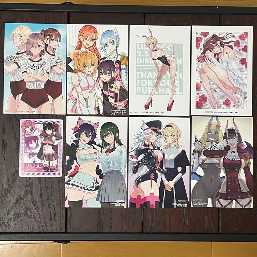 Amazon.co.jp: 2.5次元の誘惑 コミックス 特典 イラストカード セット