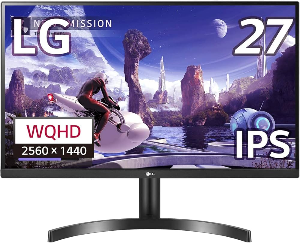 Amazon.co.jp: LG モニター ディスプレイ 27QN600-BAJP 27インチ/WQHD