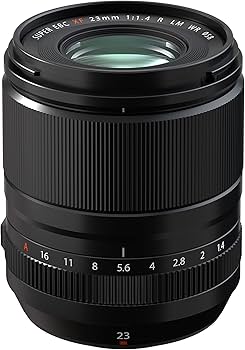 Fujifilm FUJINON XF23mmF1.4 R LM WR Black 16746539 : Amazon.ca