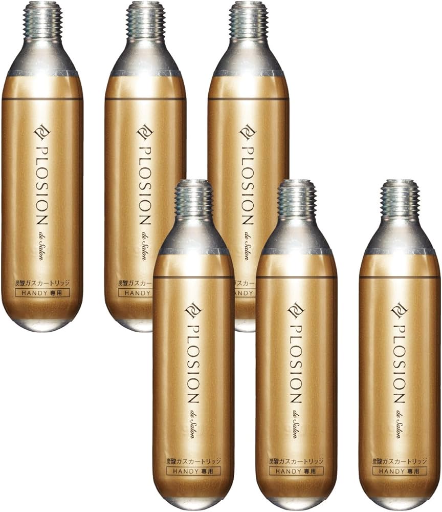 PLOSION炭酸ガスカートリッジ （ハンディ用 ）35本＋専用美容液