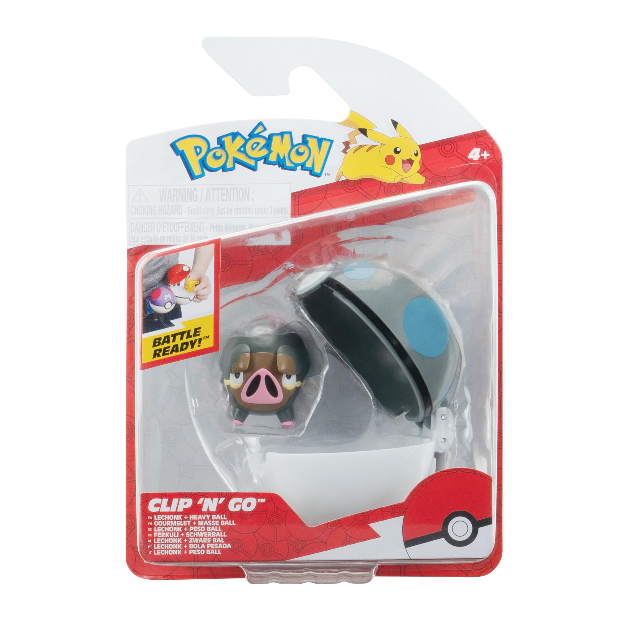 Amazon.co.jp: ポケモン PKW3633 Clip 'n'Go ポケボール ピグレット