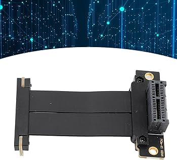 Amazon | PCIE 4.0 X1 延長ケーブル、カードサウンドカード用デュアル