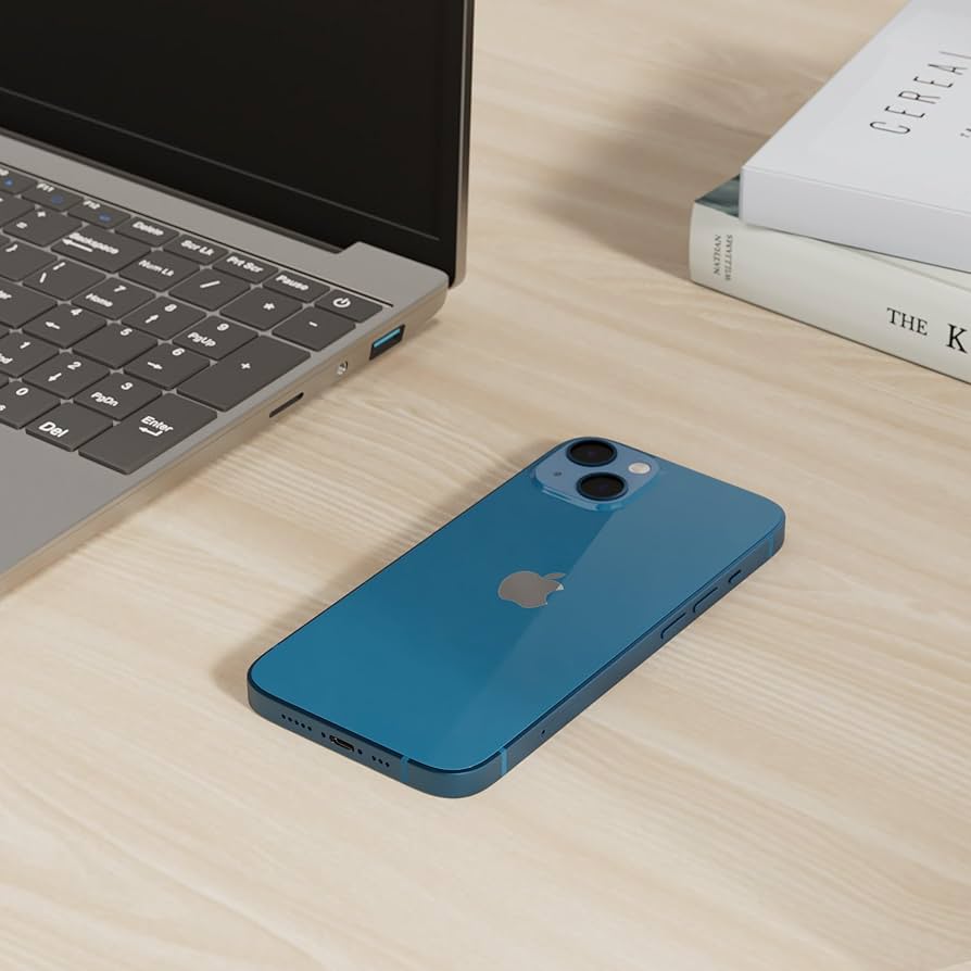 Amazon.com: Apple iPhone 13, 128GB, Blue - AT&T (Renewed) : Cell