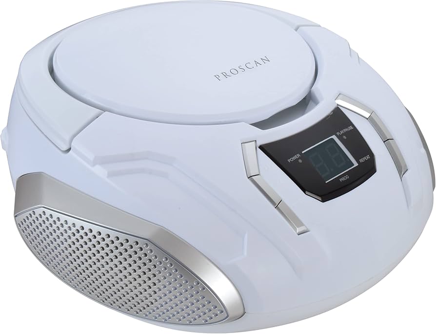 Amazon.com: Proscan Elite Portable CD Boombox with AM/FM Radio