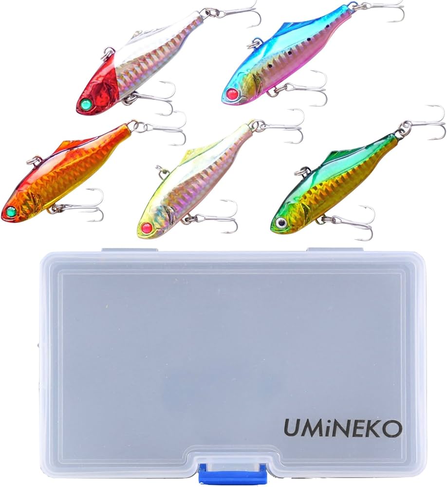 Amazon.co.jp: ウミネコ(UMINEKO) 湾奥 シーバス バイブレーション 5個