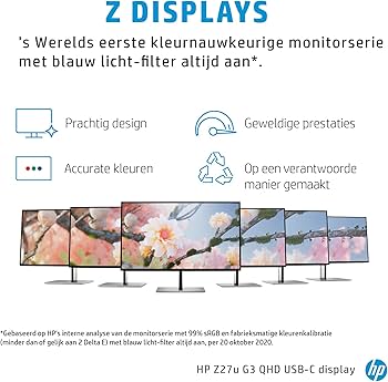 Amazon.co.jp: HP Z27U G3 27IN QHD USB-C PD MNTR : パソコン・周辺機器