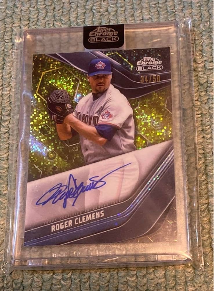 Amazon.co.jp: ロジャークレメンス 直筆サイン入りカード3450 : おもちゃ