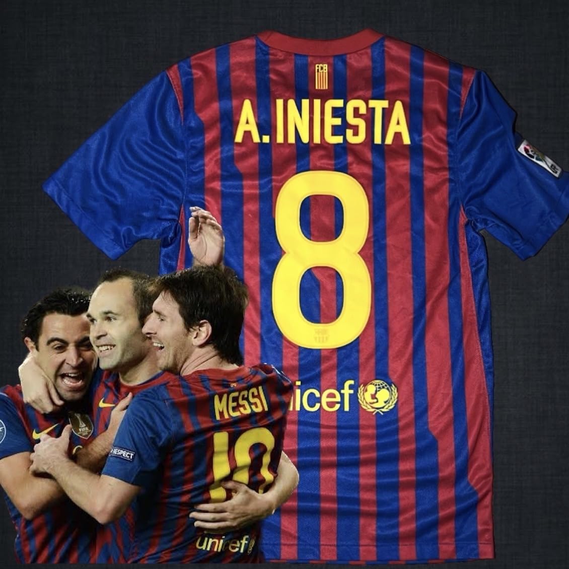 超激レア F.C.バルセロナ サッカーユニフォーム S 08-09 Aイニエスタ
