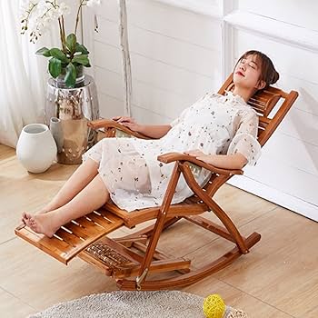 Amazon.co.jp: 折りたたみロッキングチェア 多機能リラックスチェア