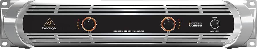 Amazon | Behringer NU1000 iNuke パワーアンプ | エレキギターパワー