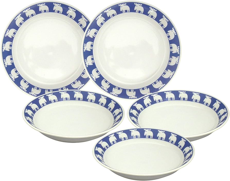 Amazon｜maebata moz モズ カレー皿 5枚セット 50139｜カレー・パスタ