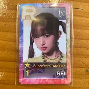 Amazon.co.jp: IVE 韓国ライブ限定トレカ superstar starship レイ ①