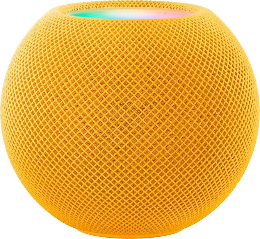Amazon.com: Apple - HomePod mini - Yellow : Electronics