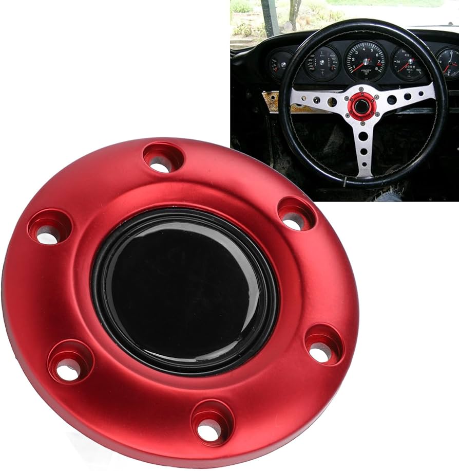 Amazon | ステアリングホイールセンターキャップ、6ボルトカー