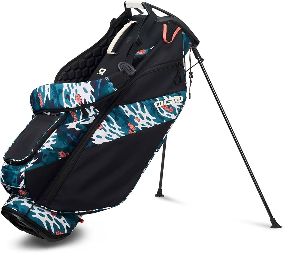 Amazon | OGIO ゴルフヒューズ4スタンドバッグ(ウェーブ迷彩) | OGIO