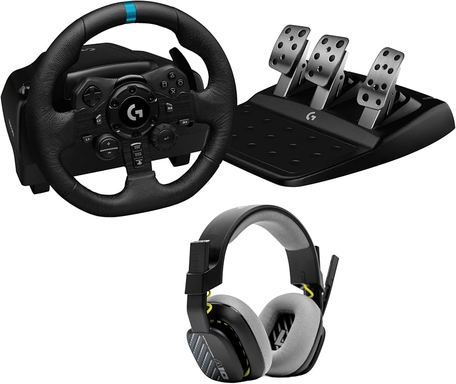 Amazon.com: Logitech G923 Racing Wheel and Pedals, TRUEFORCE Force