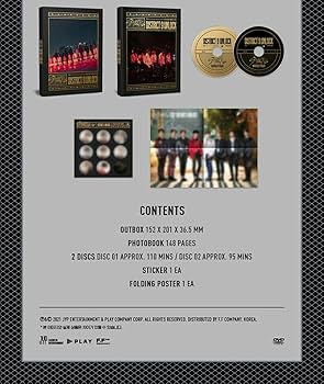 STRAY KIDS WORLD TOUR DISTRICT 9:UNLOCK IN SEOUL DVD FULL PACKAGE
