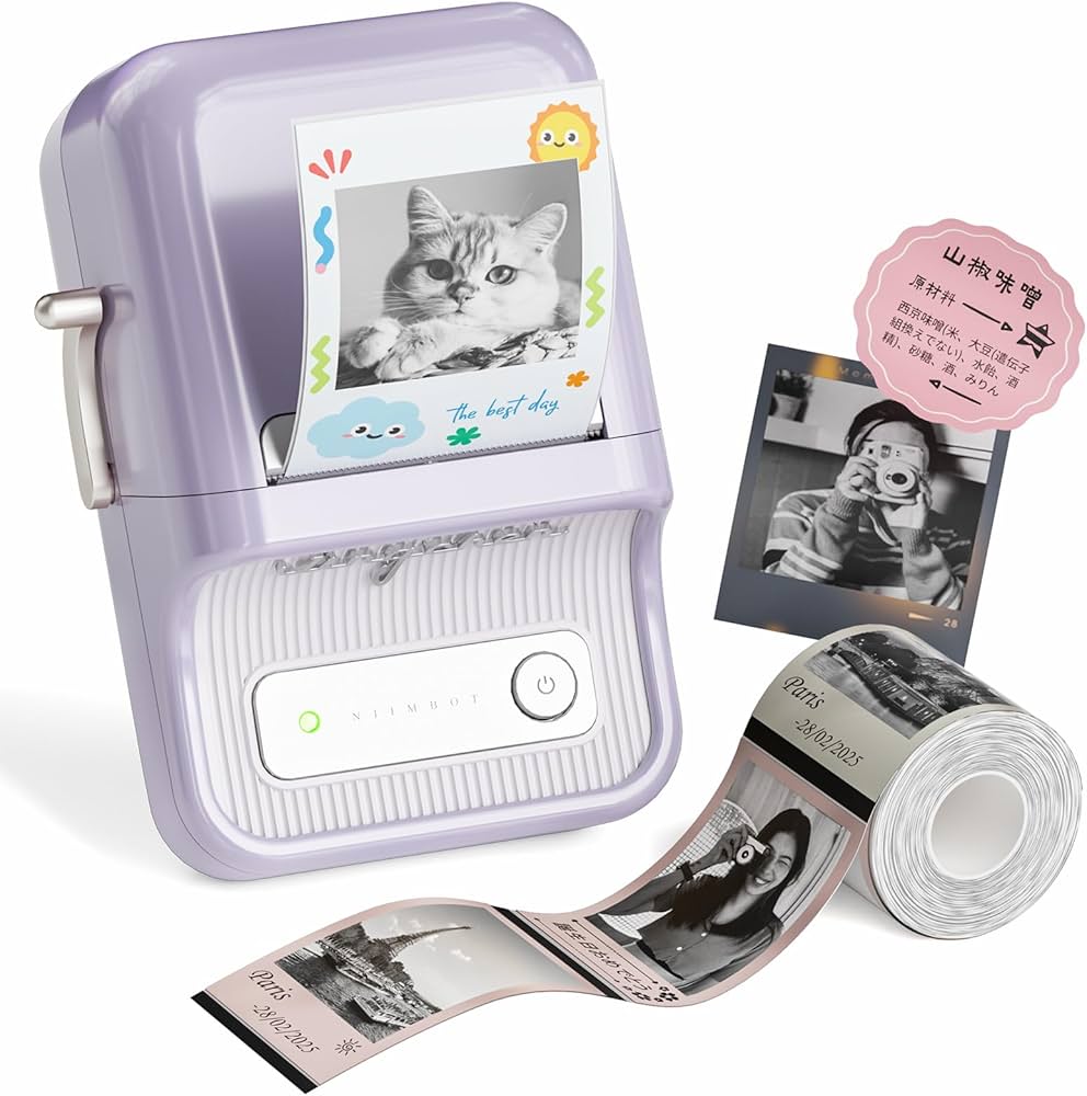 Amazon.co.jp: NIIMBOT B21Pro サーマルプリンター スマホ対応 ラベル