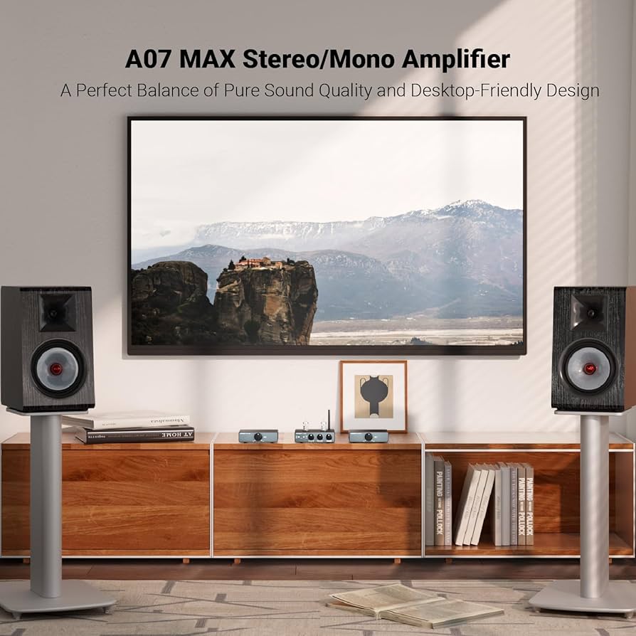 Amazon.com: AIYIMA A07 MAX 2 Channel Stereo Amplifier Home Audio