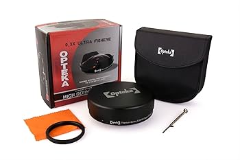 Amazon | Opteka チタンシリーズ 52mm 0.3X HD ウルトラ魚眼レンズ