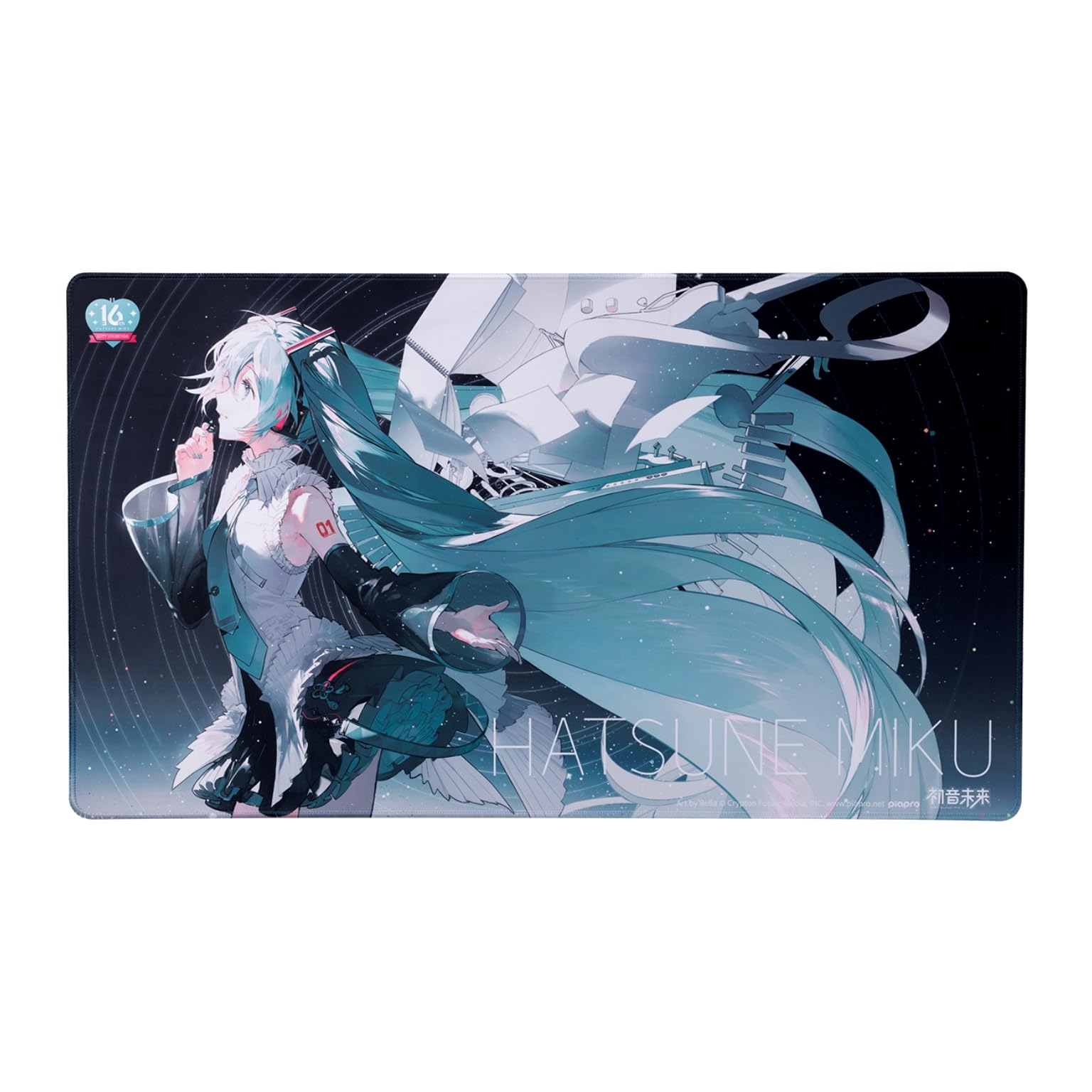 Amazon.co.jp: 初音ミク 16th Anniversary 大型 デスクマット マウス