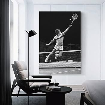 Amazon.co.jp: ジョン・マッケンロー テニスの選手ですアートポスター