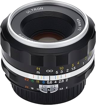 Amazon | VoightLander ULTRON 40mm F2 Aspherical SL IIS シルバー