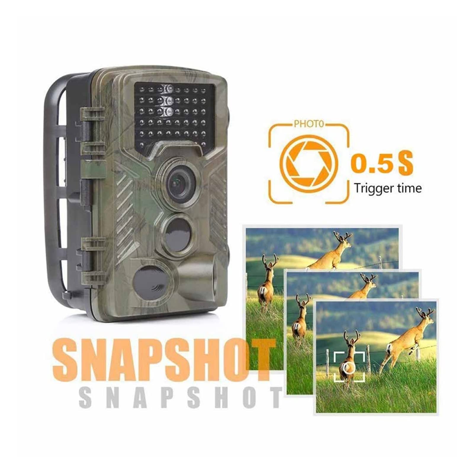 Amazon.co.jp: 屋外カメラ HC800A.トレイルカメラ1080pナイトビジョン