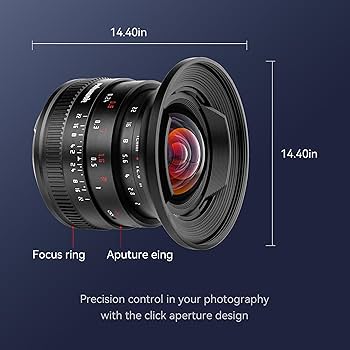 Amazon | PERGEAR 12mm F2 II 広角 APS-C 単焦点レンズ マニュアル