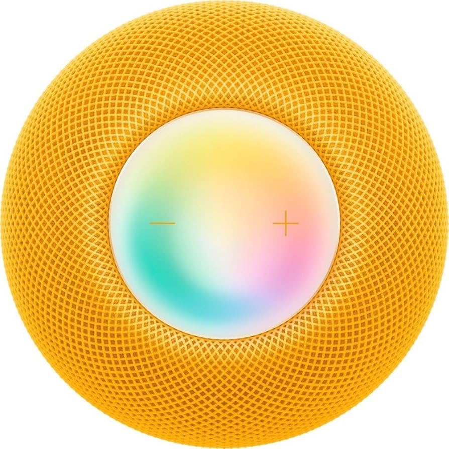 Amazon.com: Apple - HomePod mini - Yellow : Electronics