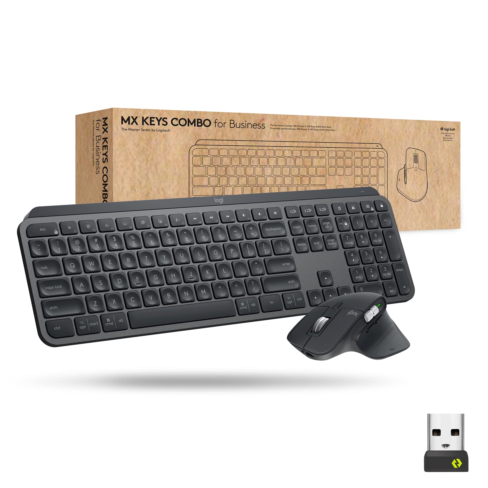 Amazon.com: Logitech MX Keys & MX Master 3 Mouse for Business
