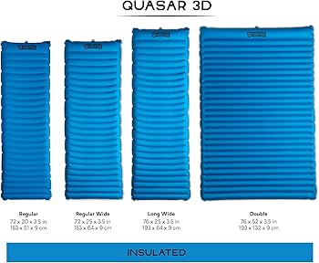 Amazon.com : Nemo Equipment Quasar 3D Lightweight Sleeping Pad