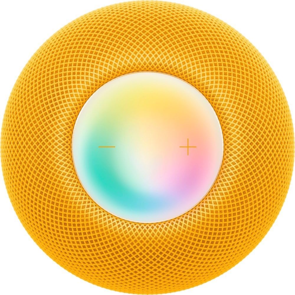 Amazon.com: Apple - HomePod mini - Yellow : Electronics