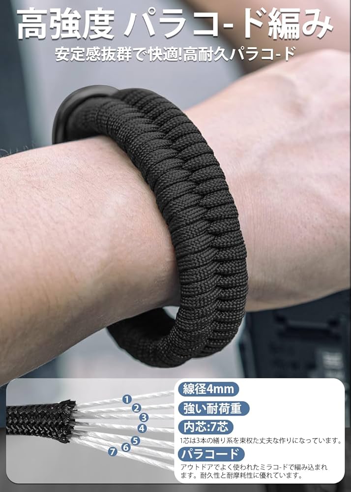 Amazon.co.jp: [ZXZone] カメラストラップ パラコード編みハンド