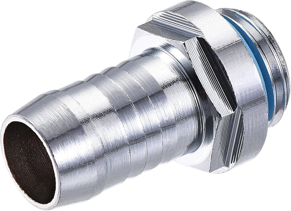 Amazon.co.jp: uxcell 真鍮ホース継手 G1/4スレッド 外径11mmノズル