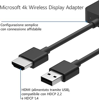 Microsoft 4K Wireless Display Adapter (Adapter zur kabellosen