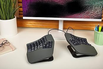 Amazon | 【有線・ピンク軸】Kinesis Advantage360 Linear Quiet