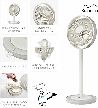 Amazon | ドウシシャ 扇風機 サーキュレーター 兼用 28㎝ ホワイト 高